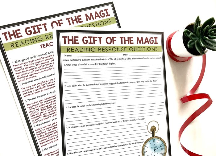 Discussion questions for gift of the magi