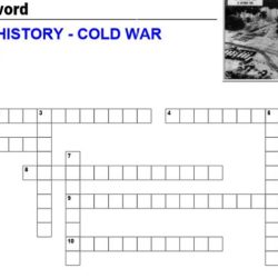 Cold war review crossword puzzle