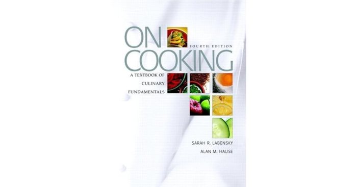 On cooking a textbook of culinary fundamentals 6th edition