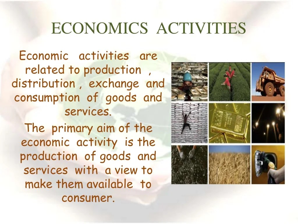 Which physical characteristics made these economic activities possible